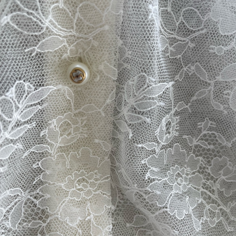 Gucci Ivory Floral Lace Blouse…NWOT - Picture 5 of 14